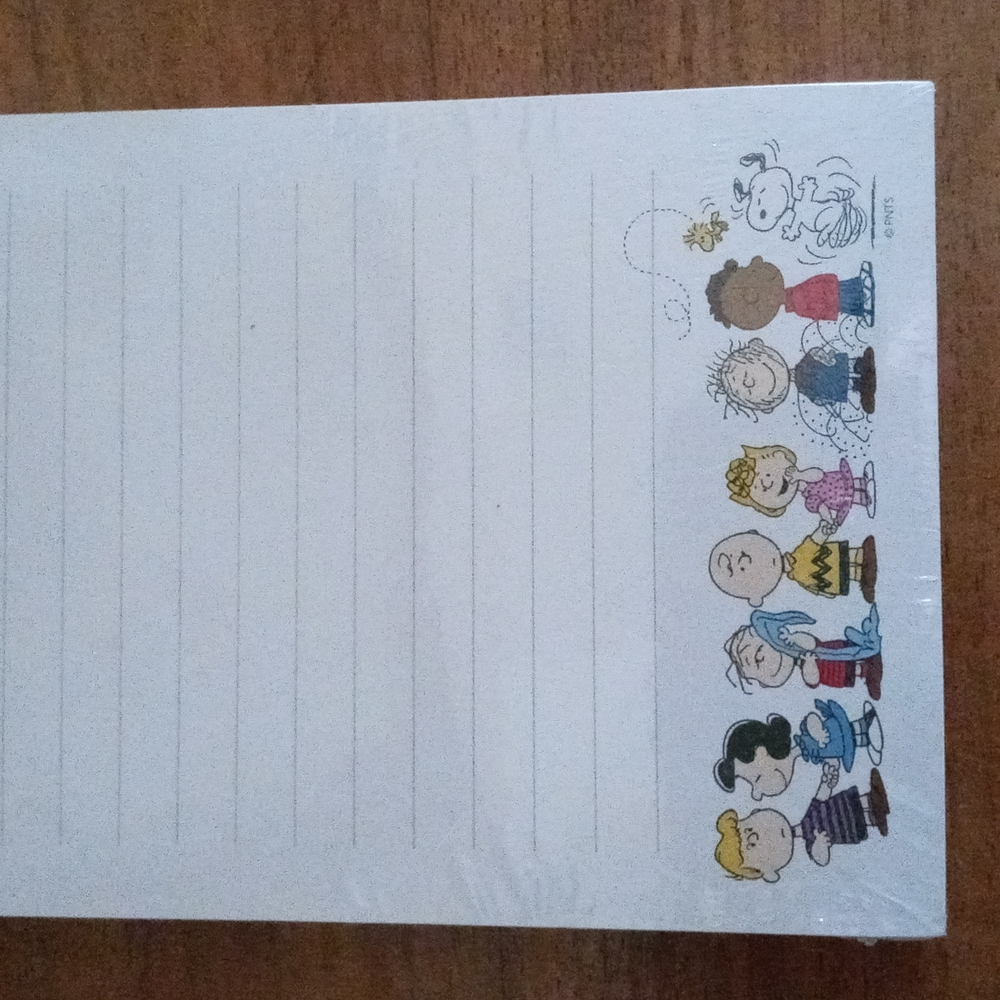 Peanuts note pad - Picture 2 of 3